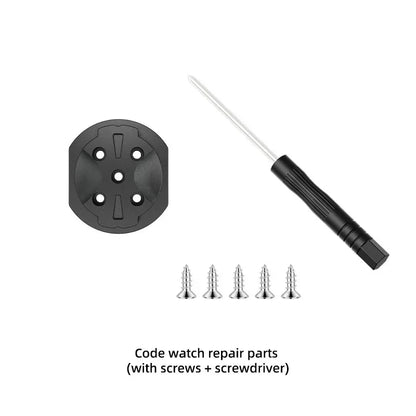 Ultralight Bicycle Computer Mount Base - Repair Kit for Garmin, Xoss, iGPS & Bryton Cycling Speedometers