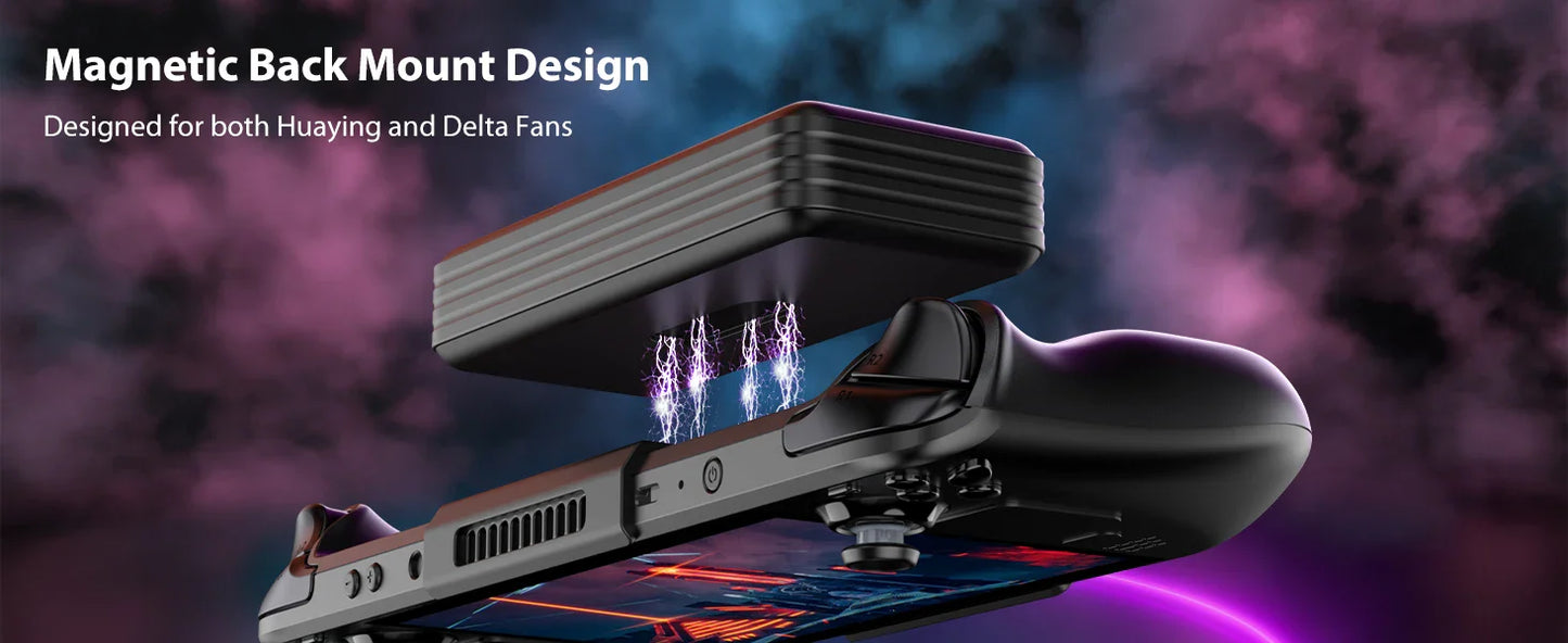 Antank Magnetic Power Bank for Steam Deck — 16,000mAh 45W PD Fast Charging Detachable Battery with Dual USB Cables