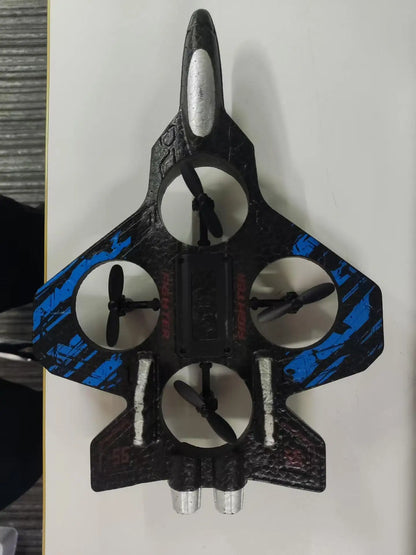 2.4G Remote Control Fighter Foam Glider – LED Stunt UAV Helicopter Aircraft Model