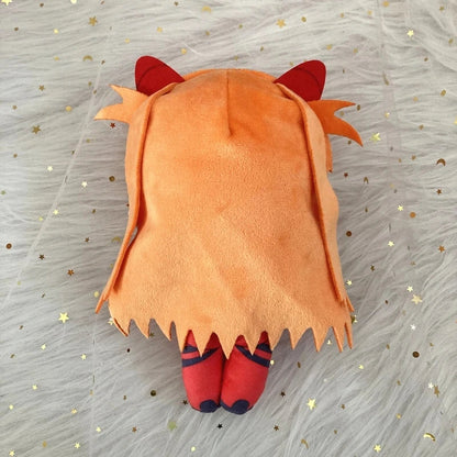 20cm Ayanami Rei Plush Toy – Kawaii Evangelion Anime Doll, Soft EVA Stuffed Plush for Room Decor & Gifts