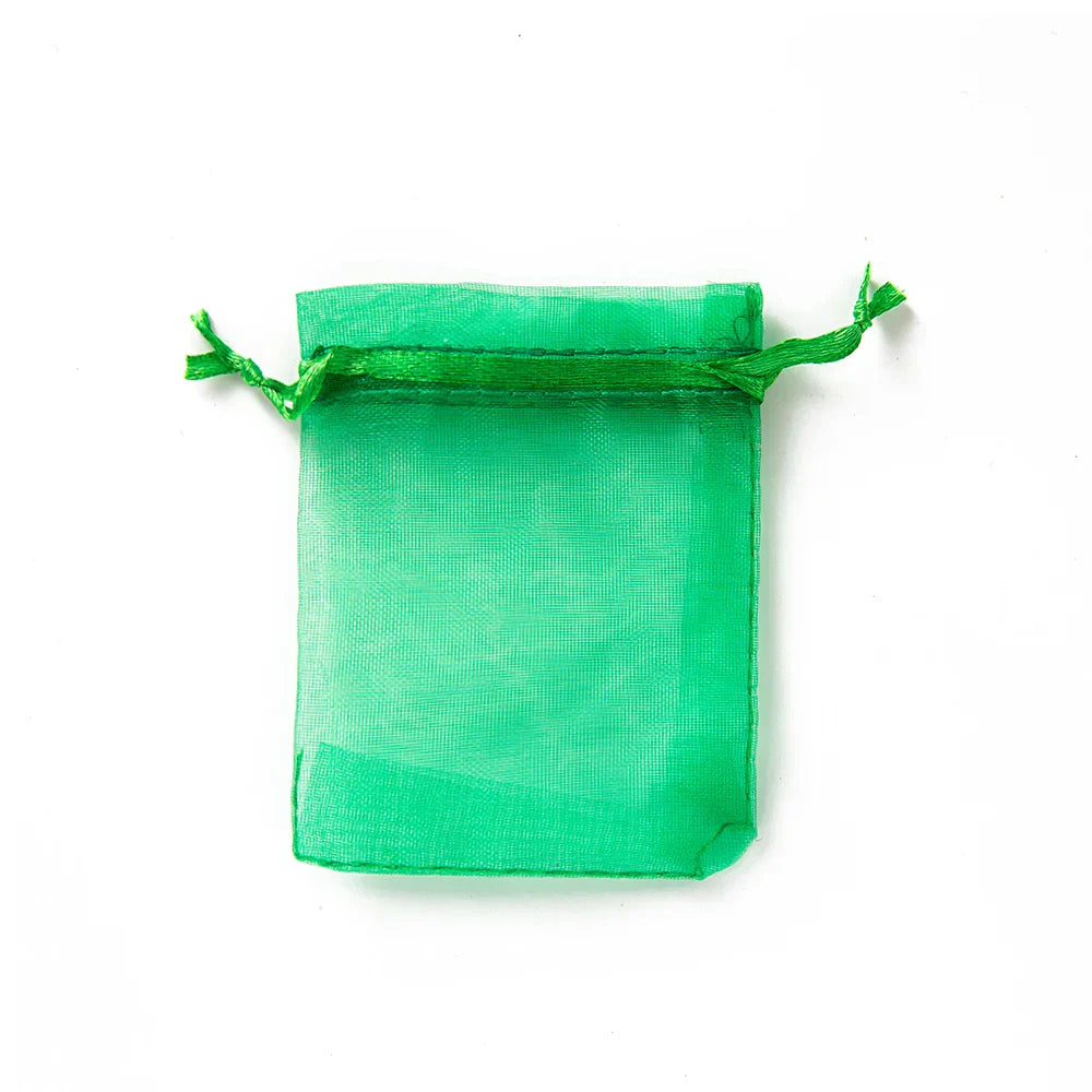 50pcs Gold Drawstring Bags – Jewelry, Candy, and Gift Pouches for Small Business Packaging