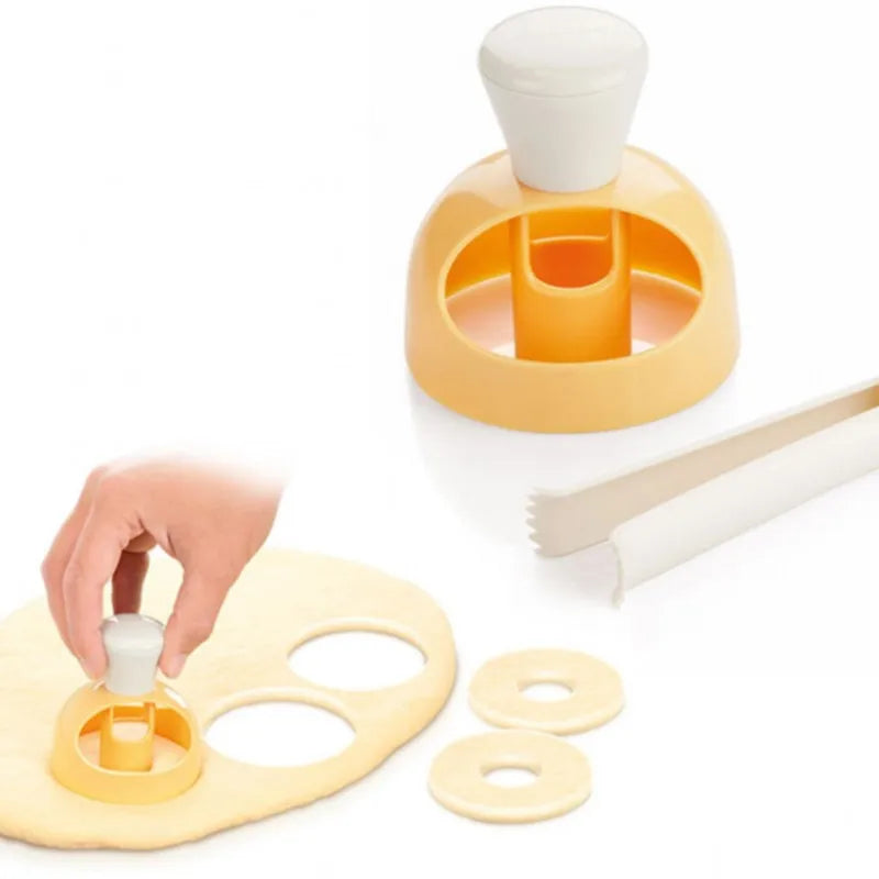 DIY Donut Cake Mold Cutter – Creative Doughnut Maker Baking Tool for Pastry, Bread, Chocolate & Dessert Decorating