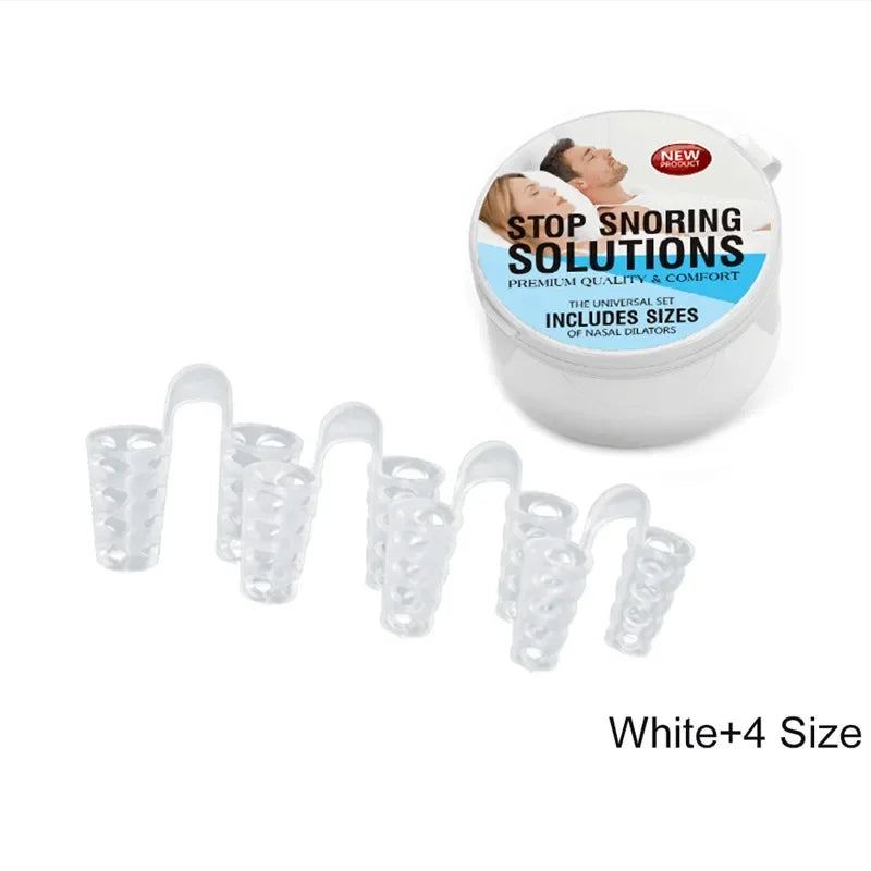 Anti-Snore Nose Clip – 1/2/4/8pcs Sleep Aid Apnea Breathe Device to Stop Snoring