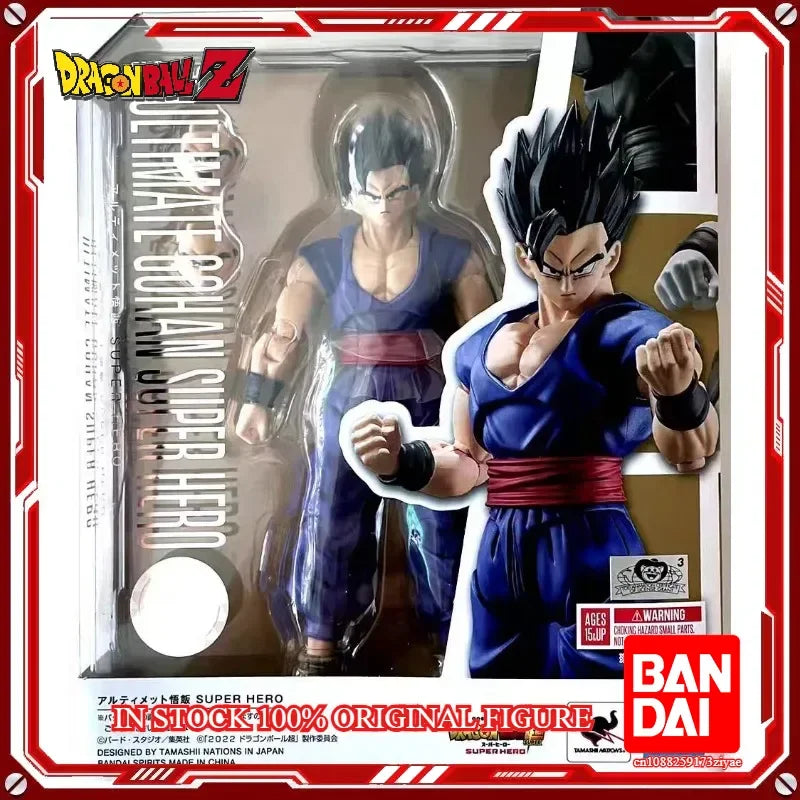 Original Bandai Dragon Ball Z S.H.Figuarts — Super Saiyan God Blue Son Goku Action Figure Model Toy