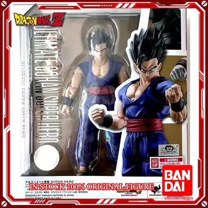 Original Bandai Dragon Ball Z S.H.Figuarts — Super Saiyan God Blue Son Goku Action Figure Model Toy