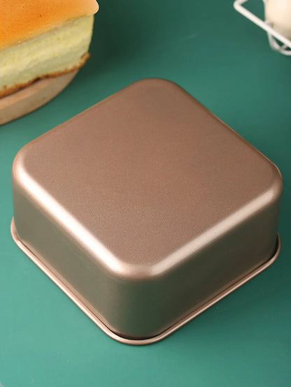 7/8/9 Inch Square Cake Mold – Sponge and Fluffy Cake Pan for Family Baking, Pastries, Cookies, and Chocolate Making