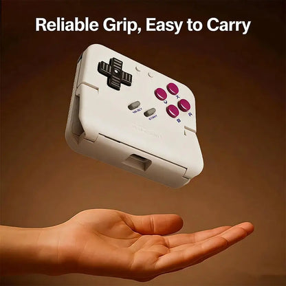 Retro Mini Taco Bluetooth Game Controller for Android & iOS – Wireless NES Arcade Emulator Gaming Pad