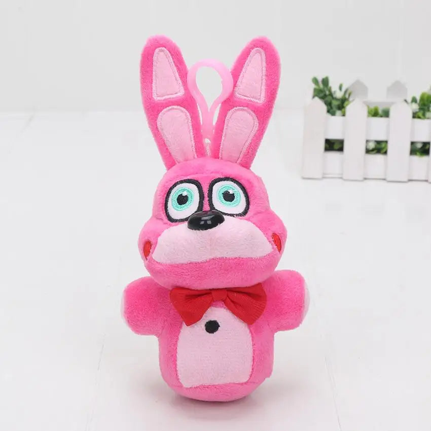 Plush Doll Pendant – FN Bear Series Bonnie Rabbit, Brown Bear, Fox & More, Birthday Gift for Kids & Adults