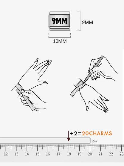 Hapiship Stainless Steel Tools Bracelet – DIY Jewelry Making Accessory