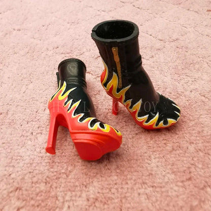 28cm Rainbow Big Sister Doll Shoes – Multi-Style Accessories for Girls, DIY Gift Toys