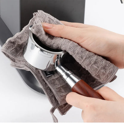 Super Absorbent Barista Towel – Lint-Free Square Coffee Machine Cleaning Cloth