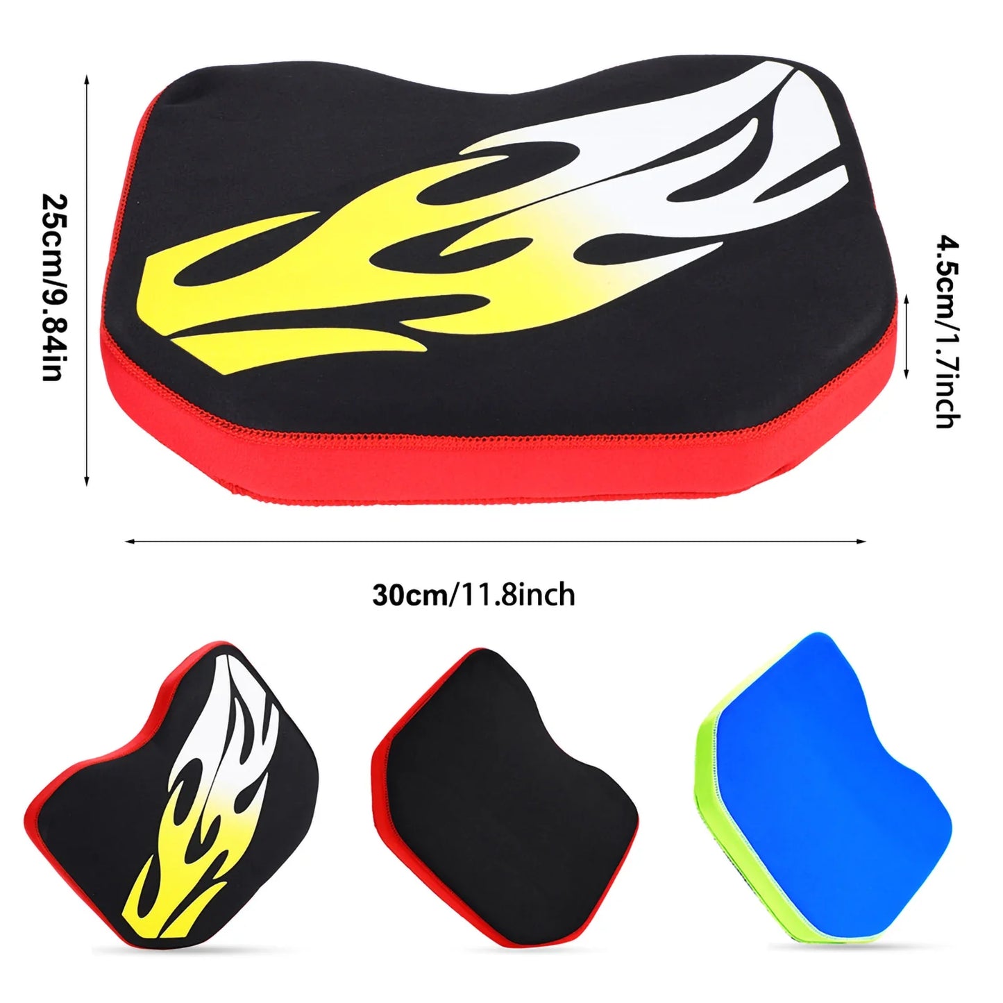 New Thickened Kayak Boat Cushion – 3 Colors, Padded Seat for Canoe, Fishing Boat & Rowing Chairs