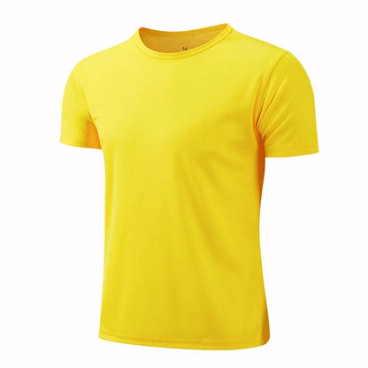 Men's & Women's Quick-Dry Sports T-Shirt - Breathable Short Sleeve Gym, Running & Fitness Training Shirt