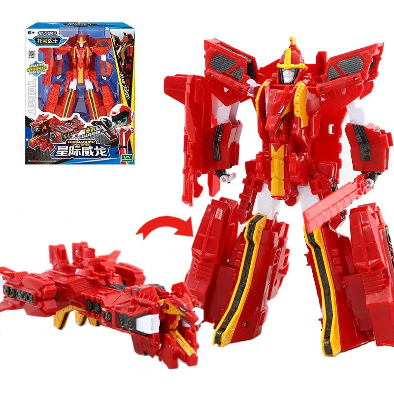 Galaxy Detectives Tobot Transformation Toy – Car to Robot Anime Figure, Korea Cartoon Deformation Tank Gift