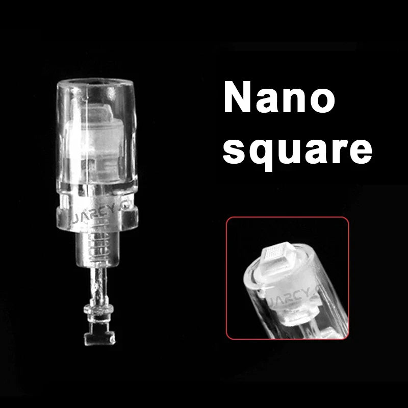 5/10PCS Microblading Bayonet Needles – 1D/1R/3R/5R/5F/Nano Cartridge for PMU Eyebrow, Lip & Eyeliner Tattoo