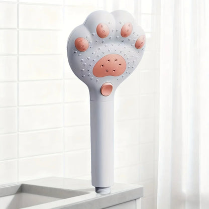 High Pressure Cat Paw Shower Head - 3-Mode Adjustable Filter Water-Saving Bathroom Faucet