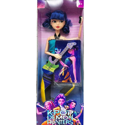 HOT K-Pop Demon Hunters Doll Toys – Rumi, Mira & Zoey Action Figures, Princess Baby Girl Plastic DIY Toy for Girls