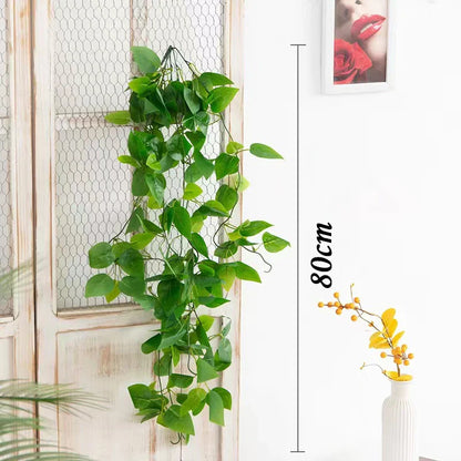 Handmade Wicker Rattan Wall Hanging Flower Planter – Garden Vine Basket Plant Holder