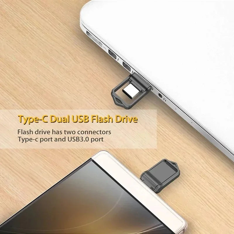Xiaomi 2TB Metal USB 3.2 Flash Drive — High-Speed Type-C Dual-Use Memory Stick for Mobile & PC