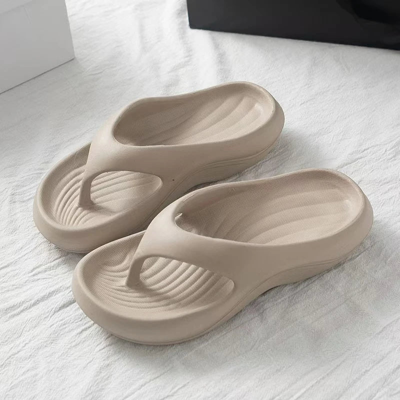 Women’s Stylish EVA Flip Flops – Soft Anti-Slip Anti-Odor Beach Sandals for Summer Casual & Outdoor Wear