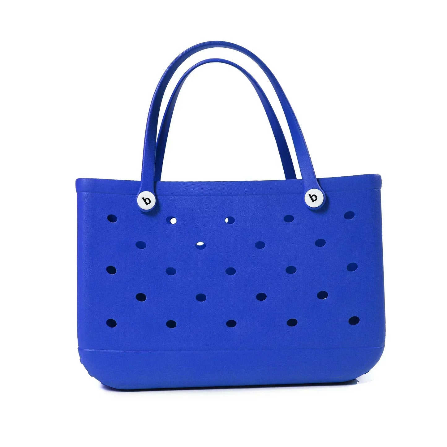 EVA Beach Bag for Women - Waterproof Bogg Rubber Travel Tote, Washable Handbag for Sports, Beach, Market, Pool