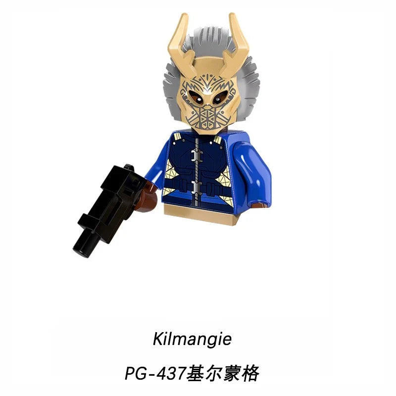 Marvel Superhero Mini Building Blocks – Captain America & Joker Two-Faced Man Movie Toy for Kids