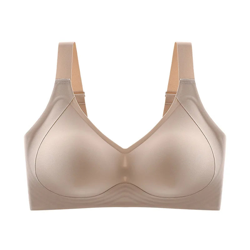 FallSweet Push-Up Bra – Seamless Wireless Bralette for Women, Thin Cup Plus Size Brassiere (M-6XL)