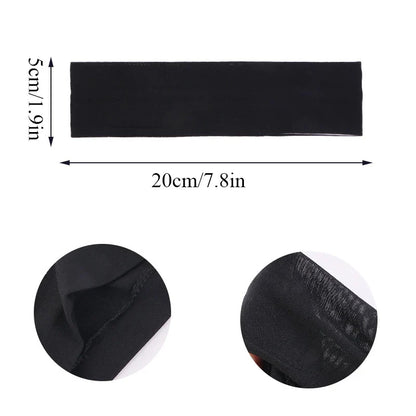 Summer Sports Headbands for Women – Solid Color Elastic Fitness, Yoga, and Running Bandanas, Stretch Makeup Hair Accessories 2023