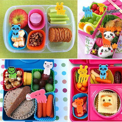 Children's Sandwich and Cookie Cutters Set - Fun Shapes Food Mold for Bread, Fruit, Vegetables - Kid-Friendly Baking Tools
