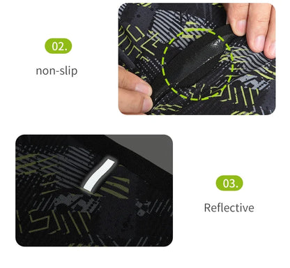 MAP BROTHER W1001 Woven Elastic Sports Waist Bag – Running, Triathlon, Marathon & Cycling Number Belt Pack