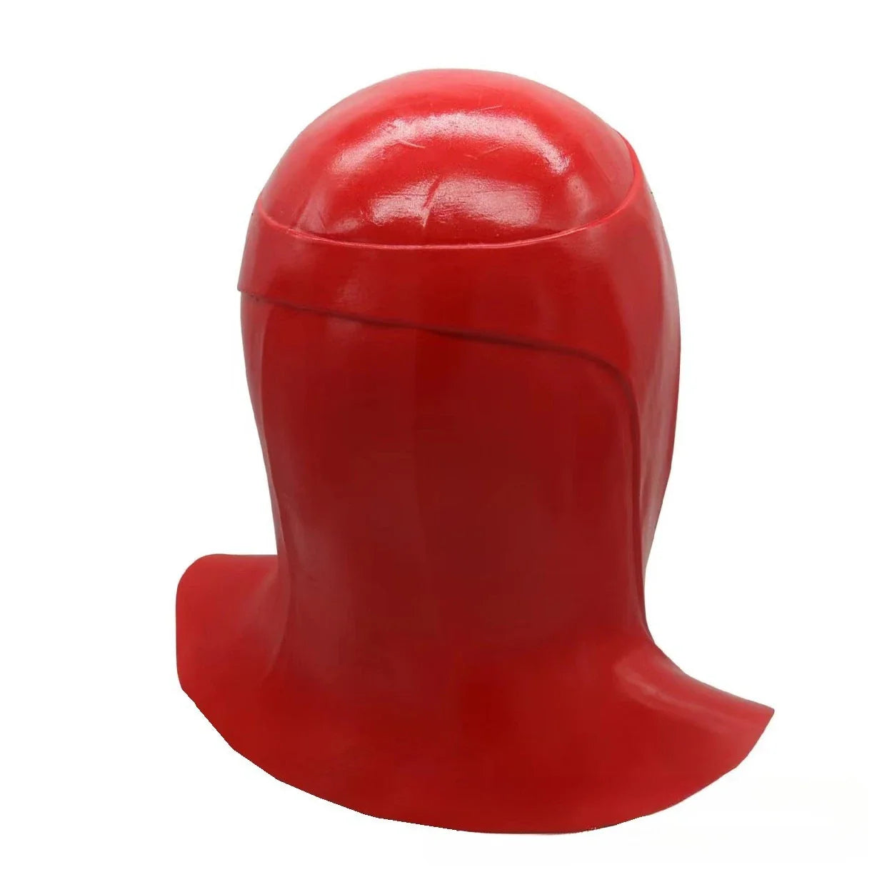 SW Emperor’s Royal Guard Full Head Mask – Red Latex Cosplay & Halloween Costume Accessory