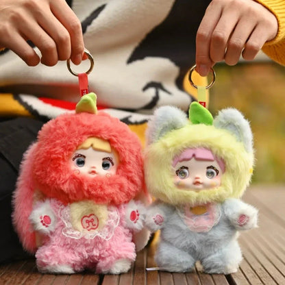 Nommi V3 Fruits Series Dream Eyes Blind Box – Plush & Vinyl Bag Pendant Toy Gift for Kids