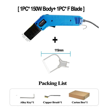 Air-Cooled Electric Heating Knife – Fabric, Webbing, Ribbon, and Nylon Rope Cutter Hot Knife Tool