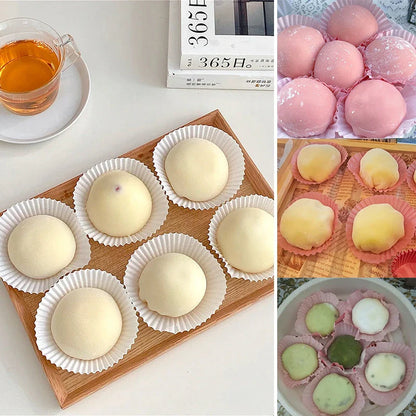 100pcs Oilproof Muffin Cupcake Liners – Solid Color Baking Paper Cups for Cakes, Birthday Party & Decorating Baking Tray Accessories