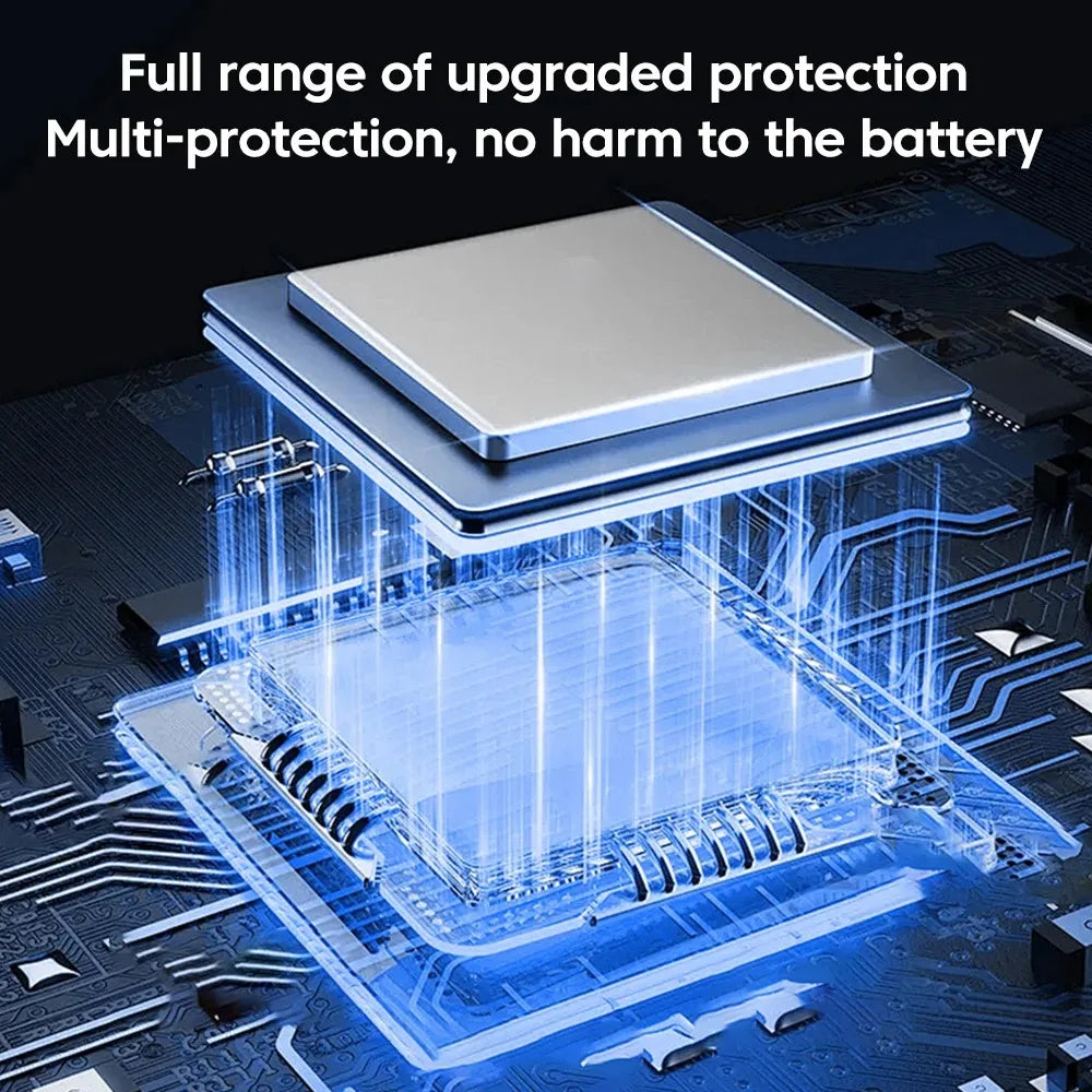 120W PD USB-C Charger - Fast Charging Mobile Phone Adapter with Quick Charge 3.0, Type C for iPhone, Samsung, Xiaomi, EU/US Plug