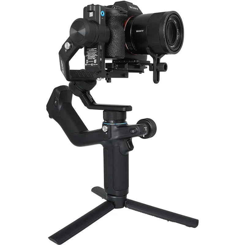 FeiyuTech SCORP Mini 2 Kit - 3-Axis Handheld Gimbal for Mirrorless Camera, Action Cam, Smartphone with AI Tracker, 1.2kg Load Capacity