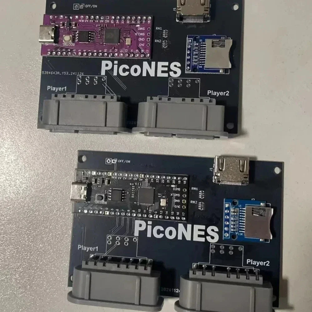 Pico NES Game Board Joystick Converter — Single & Dual Joystick Motherboard Adapter