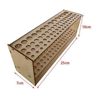 Durable Painting Brush Pen Storage Holder Stand Organizer Rack - Drawing Supplies Organizer - Easy DIY Assemble