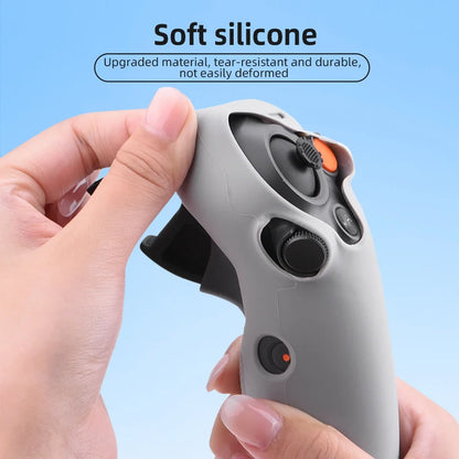 BRDRC Silicone Case - Anti-Scratch Protective Sleeve Cover for DJI Neo Avata 2 RC Motion 3 Controller Quick Release Accessory