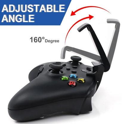 Mobile Phone Clip Stand – Compatible with Xbox Series S/X Controller, Mount Holder and Handle Bracket for Gamepad