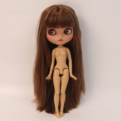 ICY DBS Blythe 1/6 BJD Doll – 30cm Tan Skin Matte Face Jointed Body, Anime Girl Toy Gift
