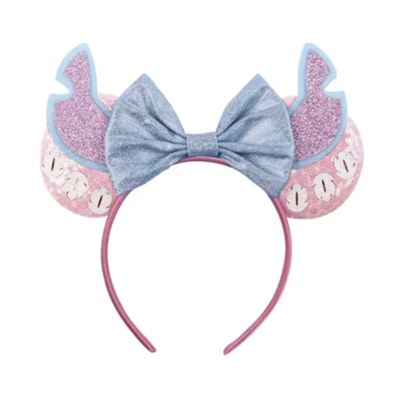 Toy Story Character Headbands - Sequin Bow, Woody, Buzz Lightyear & Alien Hair Accessories for Girls