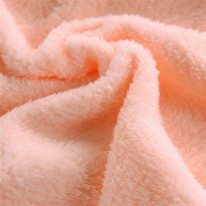 Winter Flannel Blanket – 230GSM Soft Solid Blue Coral Fleece Bedspread, Thin Warm Sofa Cover, Faux Fur Plaid Throw