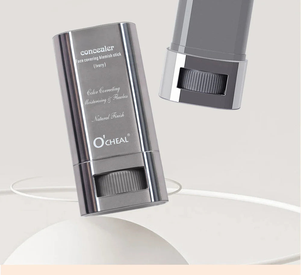Ocheal Face Foundation Contour Stick – Long-Wear Lightweight Concealer & Blemish Brightening Makeup