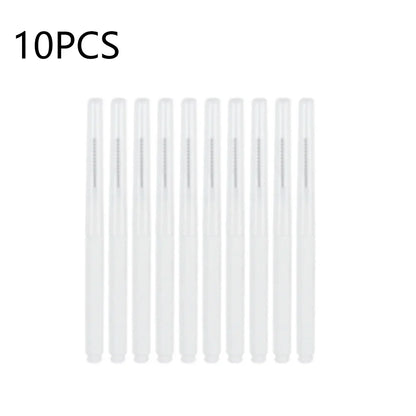 10/20/50PCS Mini Eyebrow & Lash Brushes – Disposable Bendable Brow Perm & Micro Eyelash Applicator Tools