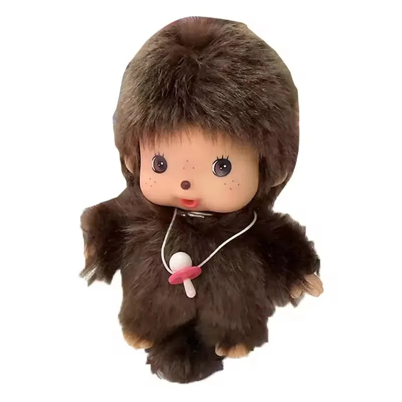 15cm DIY Monkey Plush Doll – Kawaii Dress-Up Pendant for Schoolbag, Cute Christmas & Children’s Gift