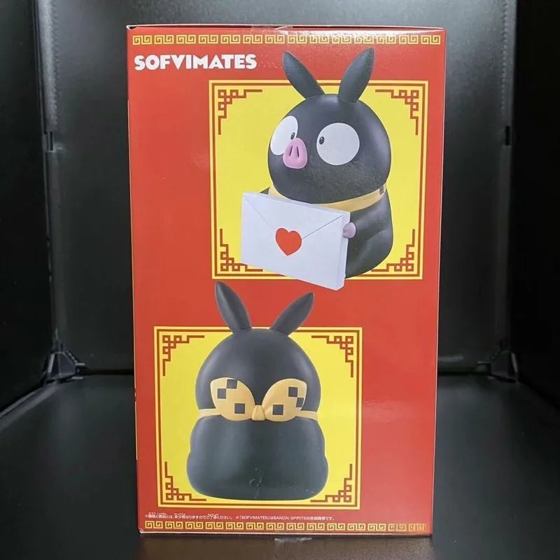 Original BANDAI BANPRESTO SOFVIMATES Ranma 1/2 Little P PVC Anime Figure – Collectible Action Toy Gift