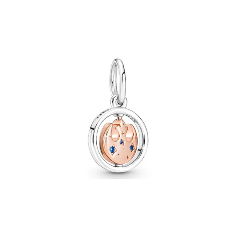 Fall New 925 Silver Plated MINISO Marvel Star Wars Rescuers Pendant Charm – Fits Original Pandora Bracelet, DIY Jewelry for Women