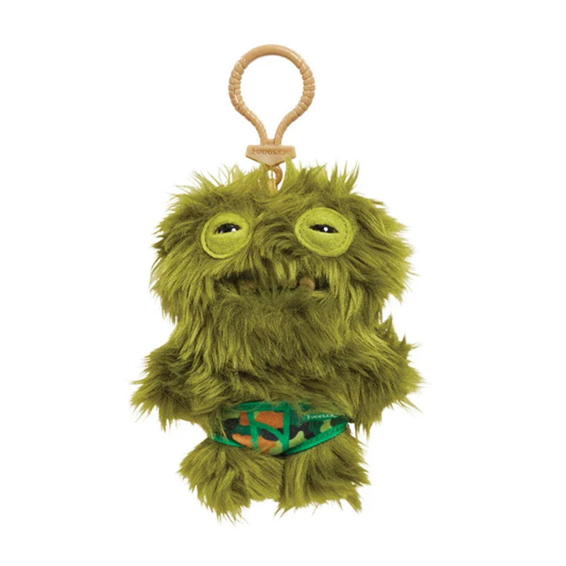 12cm Fuggler Ugly Monster Plush Keychain – Funny Kawaii Rabbit Stuffed Doll Pendant Gift for Kids