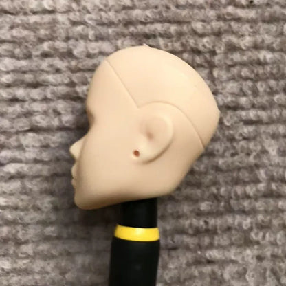 Poppy Blank Face Doll Heads — 1/6 DIY Crafting Parts in Super White, Coffee, Pink & Beige Skin for Doll Making